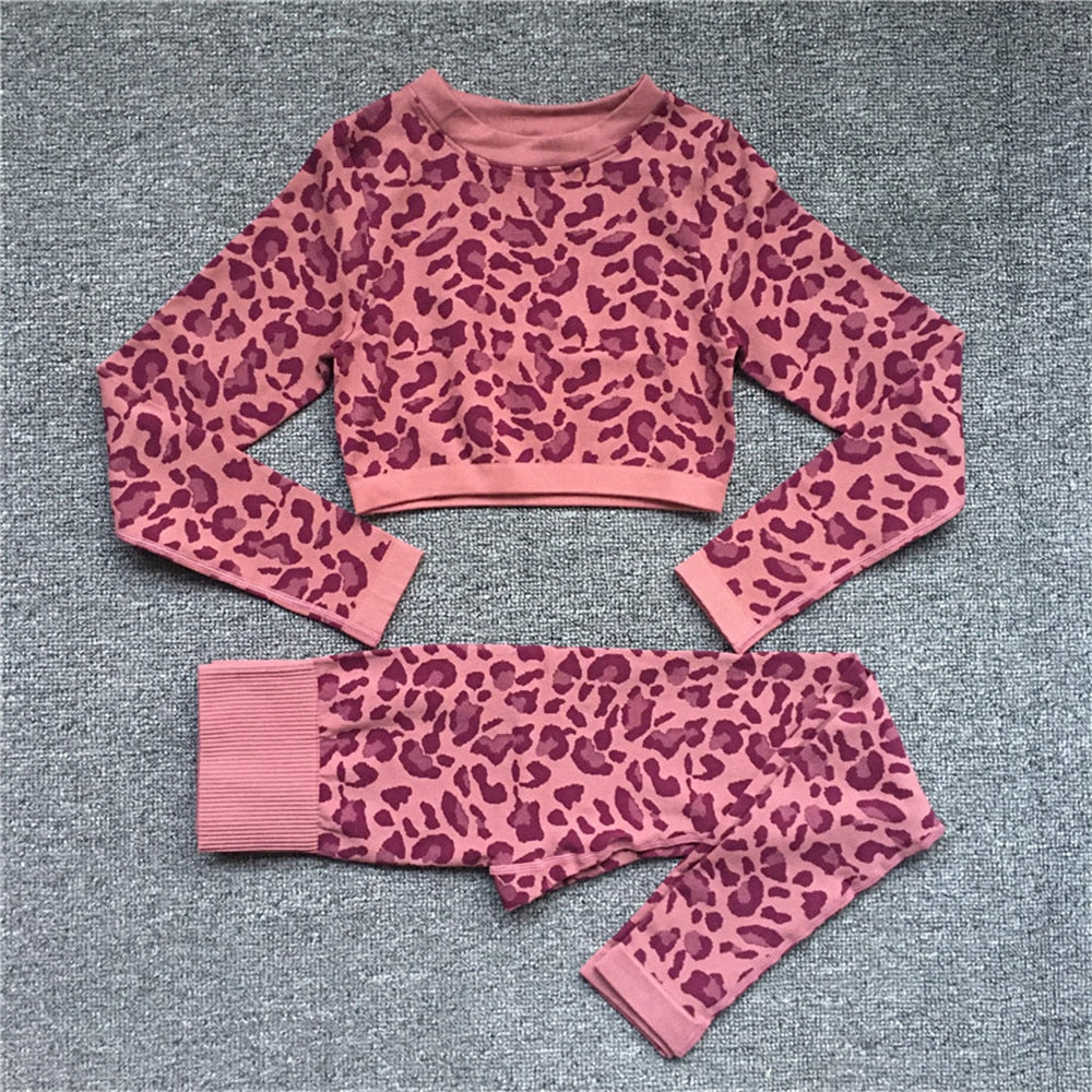 Knitted Leopard set - Seductively Posh LLC