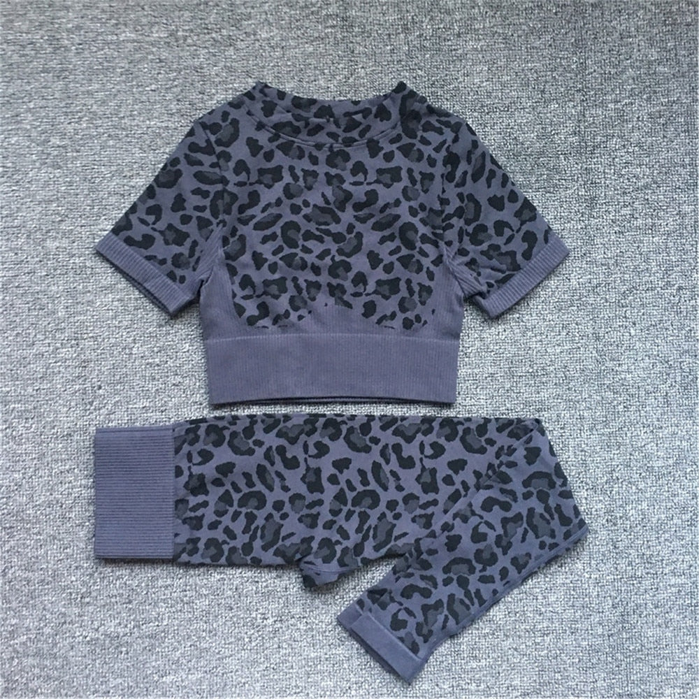 Knitted Leopard set - Seductively Posh LLC