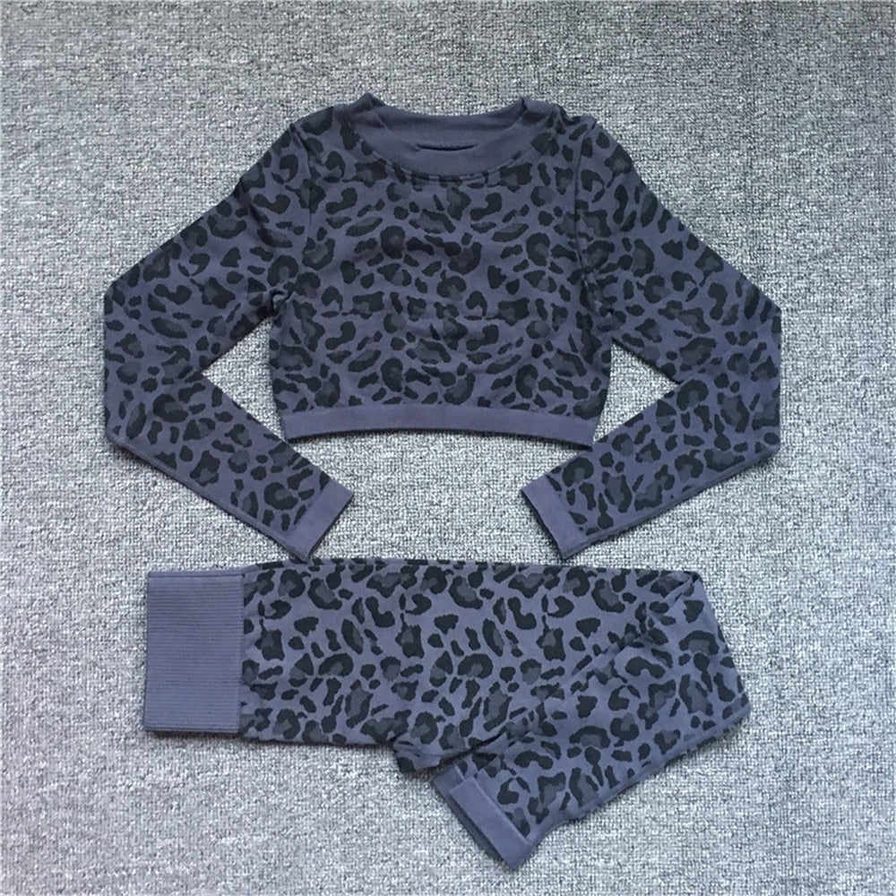 Knitted Leopard set - Seductively Posh LLC