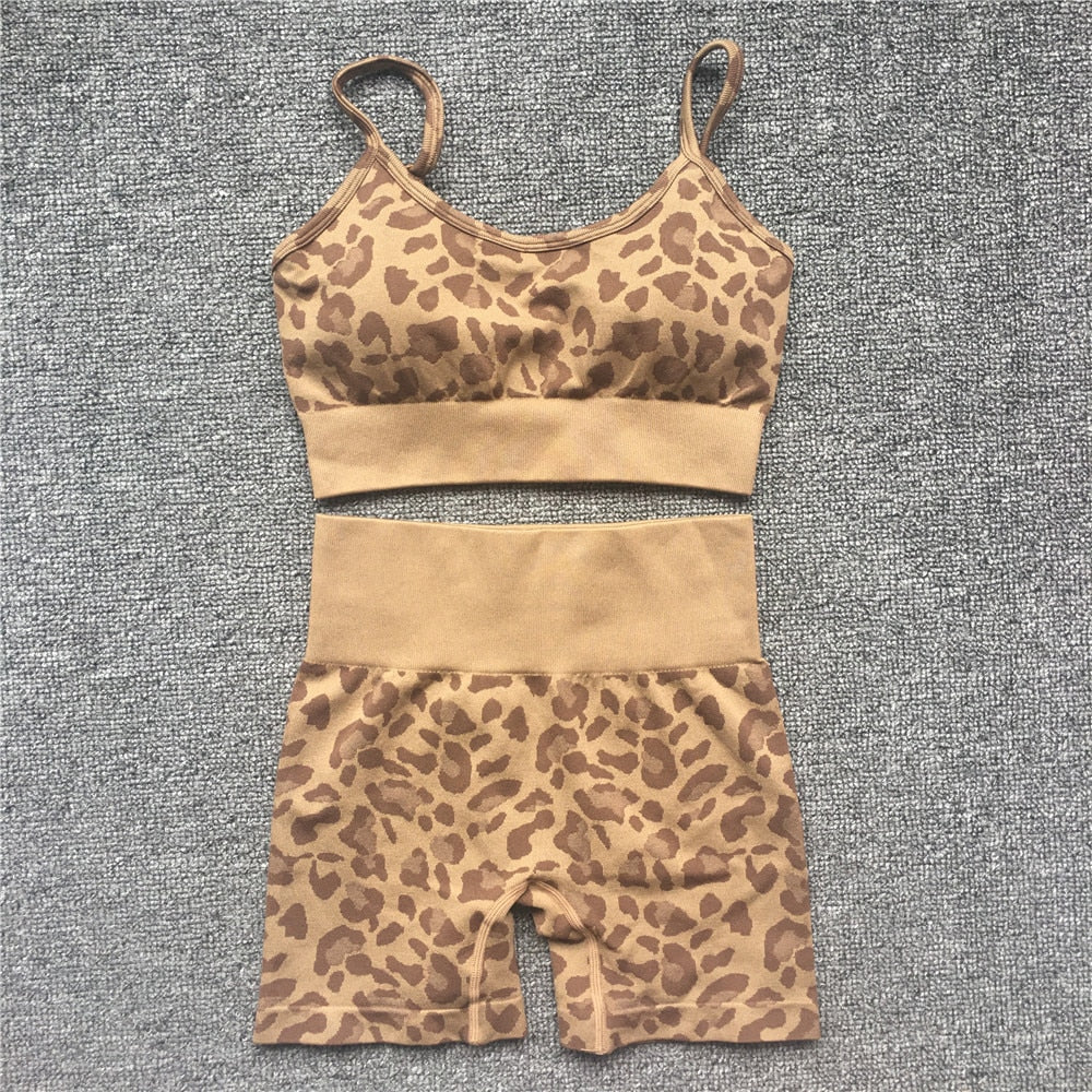 Knitted Leopard set - Seductively Posh LLC