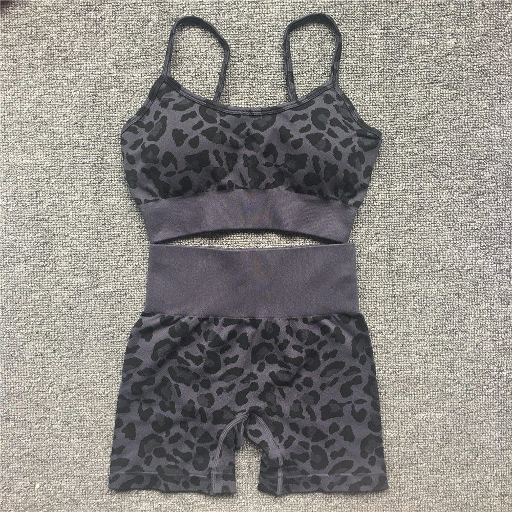 Knitted Leopard set - Seductively Posh LLC