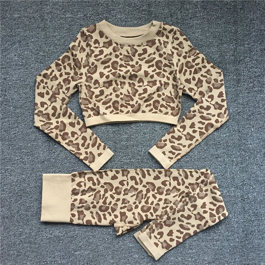 Knitted Leopard set - Seductively Posh LLC