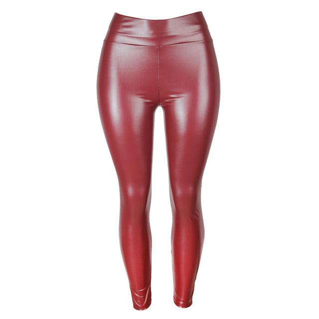 Skinny Pu Leggings - Seductively Posh LLC