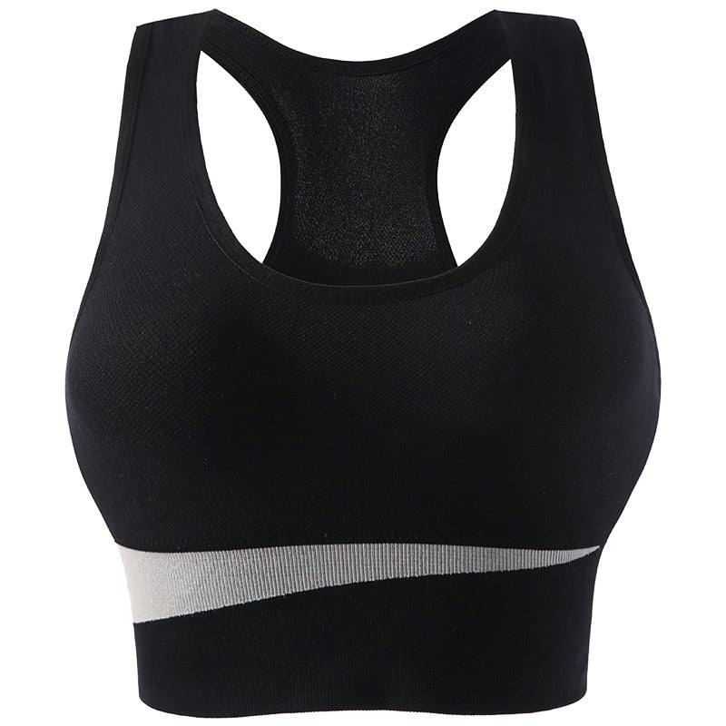 Sports Bra Fitness Crop Top Women Sportswear Workout Sport Top - Seductively Posh LLC