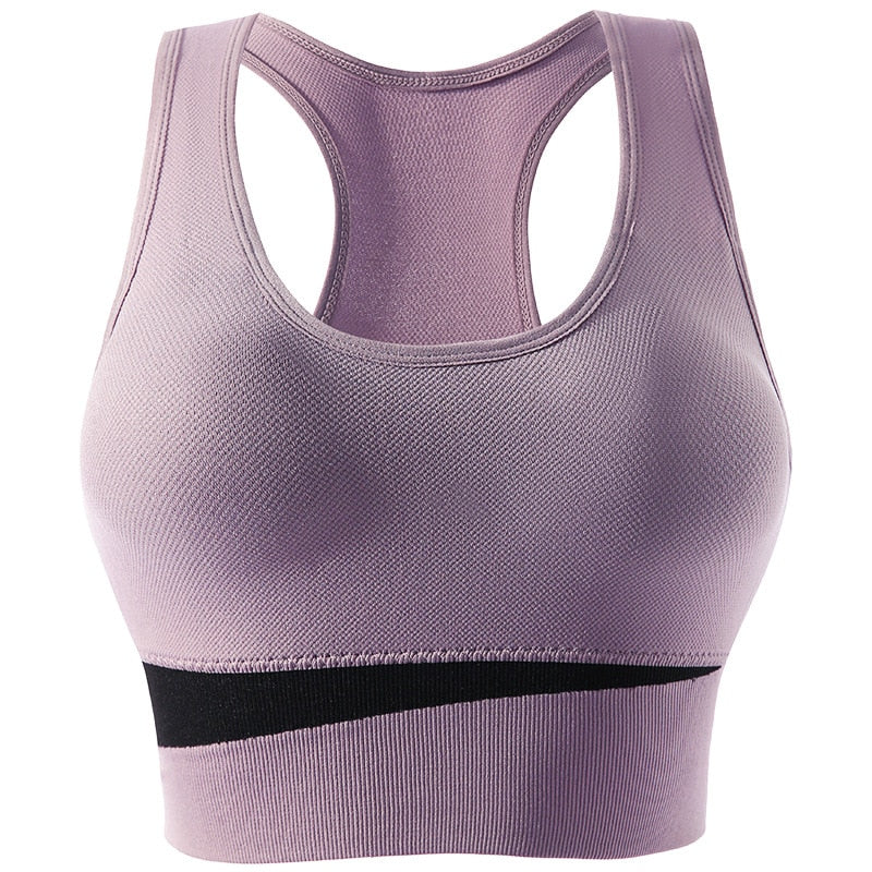 Sports Bra Fitness Crop Top Women Sportswear Workout Sport Top - Seductively Posh LLC