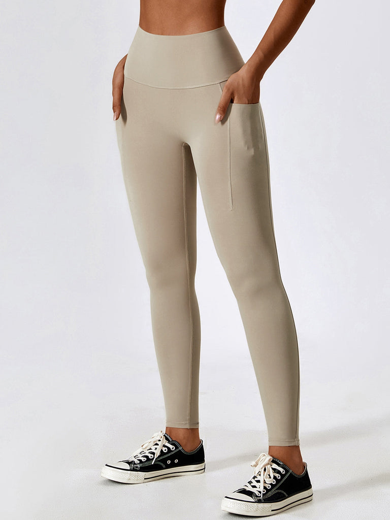 Wide Waistband Sports Pants - Seductively Posh LLC